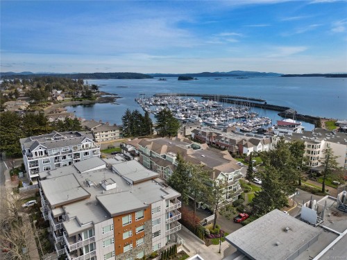302-9870 Second St, Sidney, BC - Outdoor With Body Of Water With View