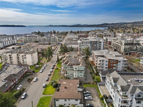 302-9870 Second St, Sidney, BC - Outdoor With Body Of Water With View