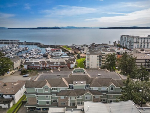 302-9870 Second St, Sidney, BC - Outdoor With Body Of Water With View