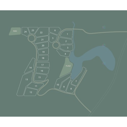 Plan (croquis) - Av. De La Montagne, Sainte-Béatrix, QC - Other
