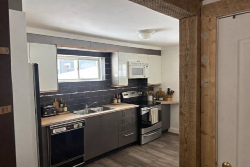 Cuisine - 1225  - 1227 Ch. Du Lac-Caché, Mont-Blanc, QC - Indoor Photo Showing Kitchen With Double Sink