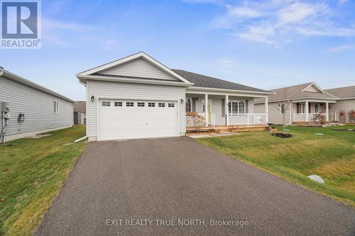 Adult lifestyle community of Lakepoint Village - 8 Sinclair Crescent, Ramara, ON - Outdoor With Deck Patio Veranda With Facade