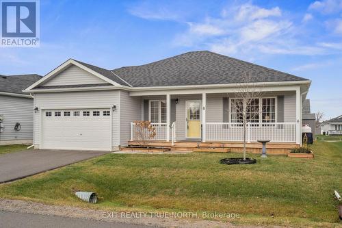 1,536 sq ft bungalow - 8 Sinclair Crescent, Ramara, ON - Outdoor With Deck Patio Veranda