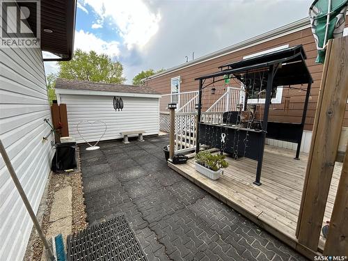 4425 Access Road, Halbrite, SK - Outdoor With Deck Patio Veranda With Exterior