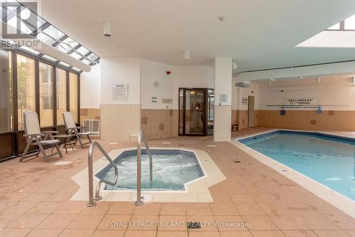 2703 - 323 Colborne Street, London East (East K), ON - Indoor Photo Showing Other Room With In Ground Pool