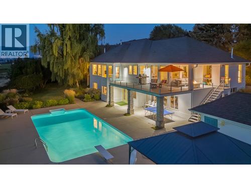 2270 Grantham Road, Kelowna, BC - Outdoor With In Ground Pool With Deck Patio Veranda