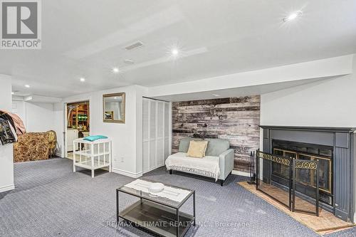 29 Kipling Crescent, Ajax, ON - Indoor Photo Showing Living Room With Fireplace