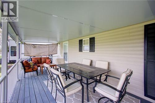 7489 Sideroad 5 E, Mount Forest, ON - Outdoor With Deck Patio Veranda With Exterior