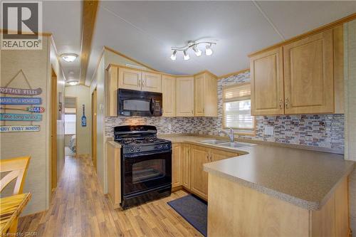 7489 Sideroad 5 E, Mount Forest, ON - Indoor Photo Showing Kitchen With Double Sink