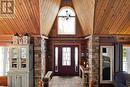 Cedar ceilings. - 6 West Point Drive, Mckellar, ON  - Indoor Photo Showing Other Room 
