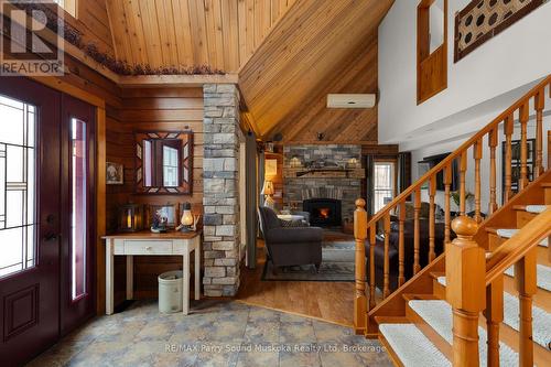 6 West Point Drive, Mckellar, ON - Indoor Photo Showing Other Room With Fireplace