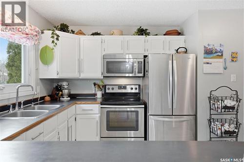 313 7Th Avenue W, Watrous, SK - Indoor Photo Showing Kitchen With Double Sink