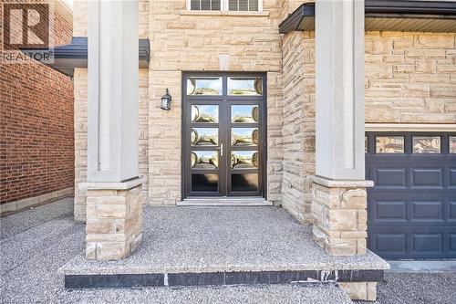 Front entry with imported door made in Germany - 182 Irwin Avenue, Hamilton, ON - Outdoor