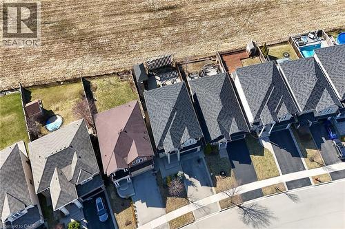 No rear neighbours. Bird's eye view - 182 Irwin Avenue, Hamilton, ON - Outdoor