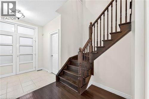 Foyer showing bedroom level staircase - 182 Irwin Avenue, Hamilton, ON - Indoor Photo Showing Other Room