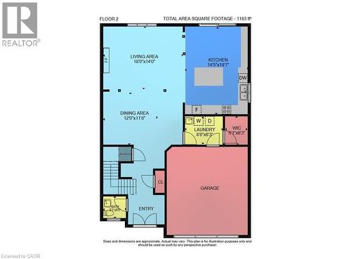 Main level floor plan - 182 Irwin Avenue, Hamilton, ON - Other