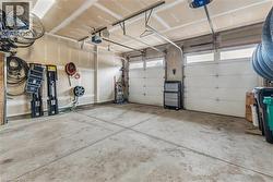Garage with a garage door opener - 