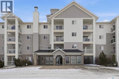 401 303 Lowe Road, Saskatoon, SK - Outdoor With Balcony With Facade