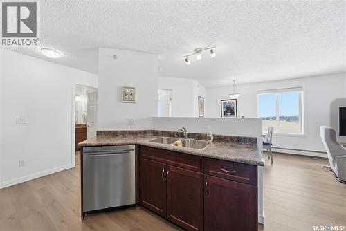 401 303 Lowe Road, Saskatoon, SK - Indoor Photo Showing Kitchen With Double Sink
