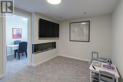 optional electric fireplace - 