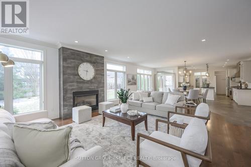 1615 Wickerson Gate, London South (South K), ON - Indoor Photo Showing Living Room With Fireplace