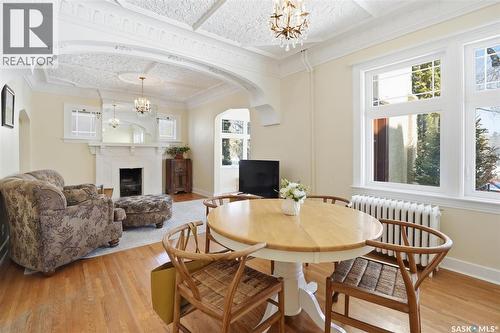 921 10Th Avenue N, Saskatoon, SK - Indoor With Fireplace