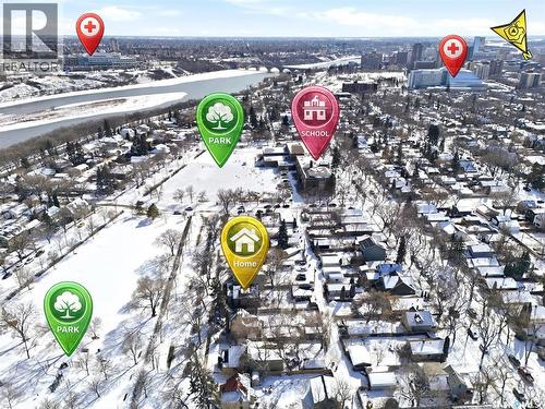 921 10Th Avenue N, Saskatoon, SK - Outdoor With View