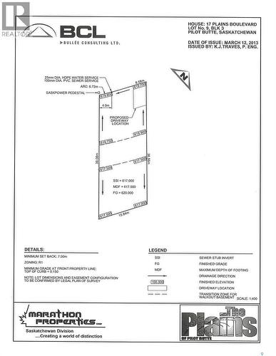17 Plains Boulevard, Pilot Butte, SK 