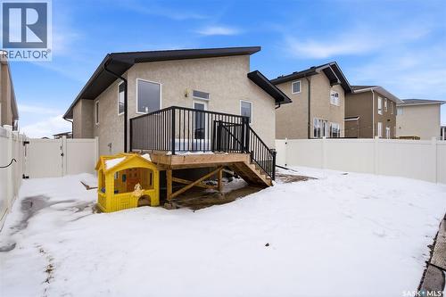 5381 Mckenna Crescent, Regina, SK - Outdoor With Deck Patio Veranda With Exterior