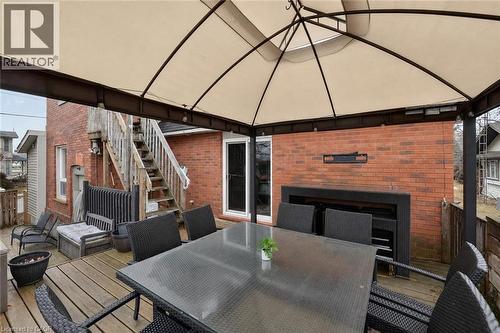 Main Level - Walk out to deck & pool - 287 Main Street E, Grimsby, ON - Outdoor With Deck Patio Veranda With Exterior