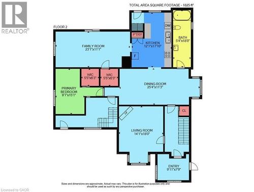 Main Level Floor Plan - 287 Main Street E, Grimsby, ON - Other
