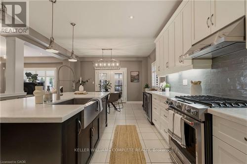 39 Turi Drive, Hamilton, ON - Indoor Photo Showing Kitchen With Stainless Steel Kitchen With Upgraded Kitchen