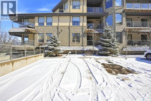 402 615 Saskatchewan Crescent W, Saskatoon, SK - Outdoor With Balcony