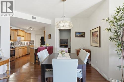 402 615 Saskatchewan Crescent W, Saskatoon, SK - Indoor Photo Showing Dining Room