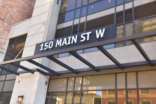 603-150 Main Street W, Hamilton, ON - Outdoor With Exterior