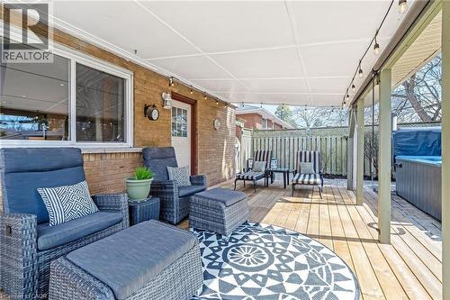 224 White Pines Drive, Burlington, ON - Outdoor With Deck Patio Veranda With Exterior