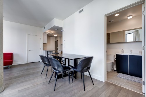Salle à manger - 801-1552 Rue Des Bassins, Montréal (Le Sud-Ouest), QC - Indoor Photo Showing Dining Room