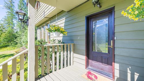 2093 Corn Creek Road, Creston, BC - Outdoor With Deck Patio Veranda With Exterior
