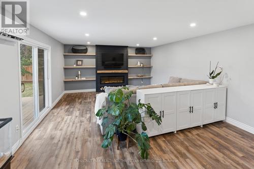 137 Donald Street, Kitchener, ON - Indoor With Fireplace