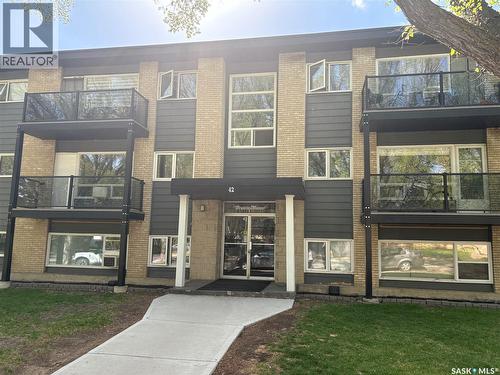 35 42 Spence Street, Regina, SK - Outdoor With Balcony With Facade
