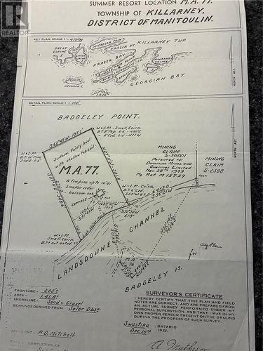 00 Lansdowne Channel, Killarney, ON 