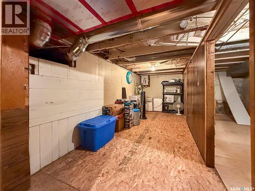 103 1St Street E, Frontier, SK - Indoor Photo Showing Basement