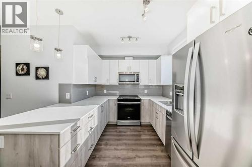 263 Redstone Boulevard Ne, Calgary, AB - Indoor Photo Showing Kitchen With Upgraded Kitchen
