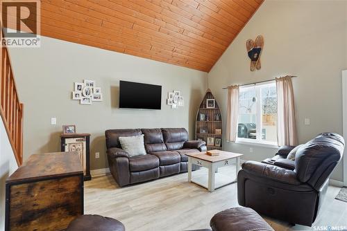 34 Grace Lane, Diefenbaker Lake, SK - Indoor Photo Showing Living Room