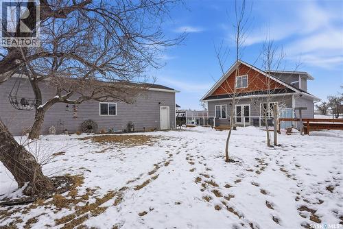 34 Grace Lane, Diefenbaker Lake, SK - Outdoor With Deck Patio Veranda