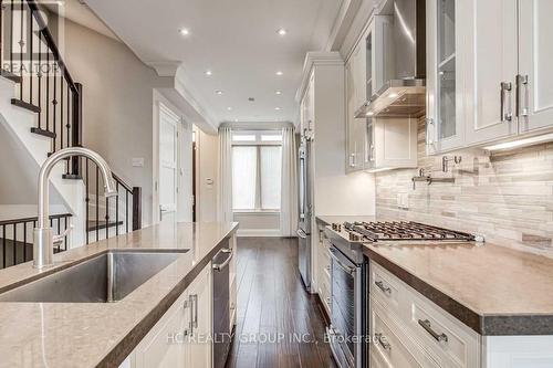 51A Burnaby Boulevard, Toronto, ON - Indoor Photo Showing Kitchen With Upgraded Kitchen
