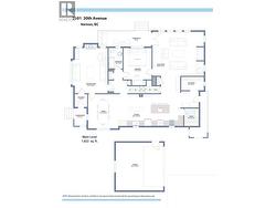Floor Plan main floor with staging ideas - 