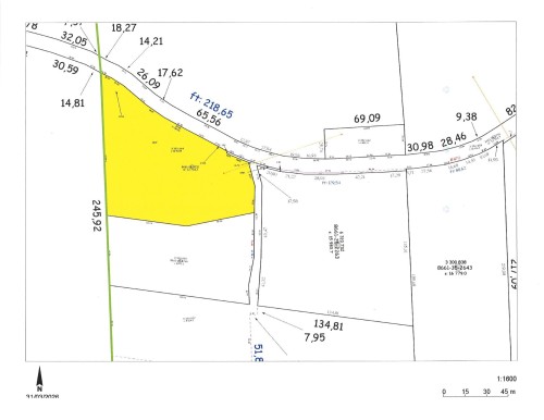 Plan (croquis) - Ch. Couture, L'Ange-Gardien, QC 