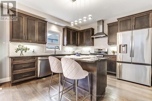 753 Superior Drive, London North (North B), ON - Indoor Photo Showing Kitchen With Stainless Steel Kitchen With Upgraded Kitchen