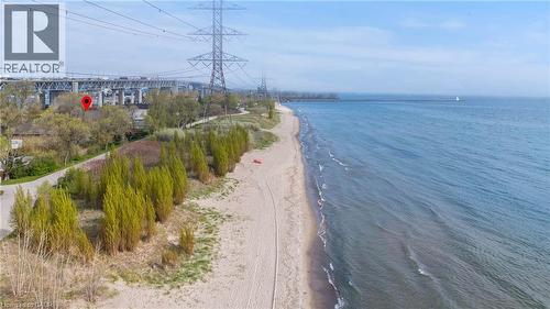 Water view featuring nearby beach - 1069 Beach Boulevard, Hamilton, ON - Outdoor With Body Of Water With View